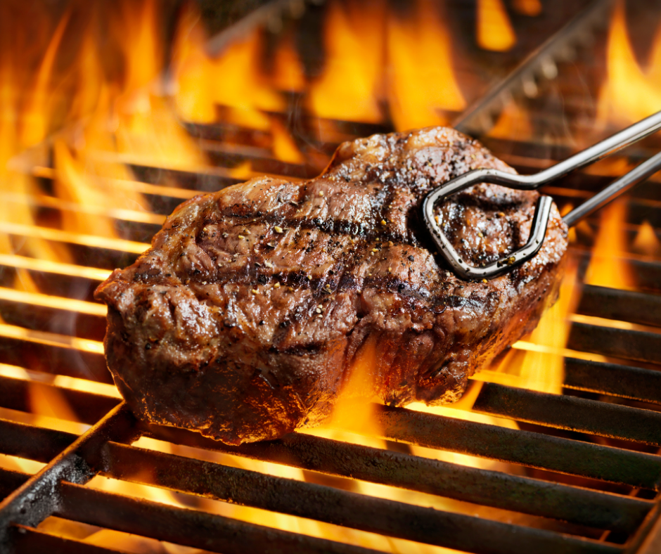 Steak auf dem Grill