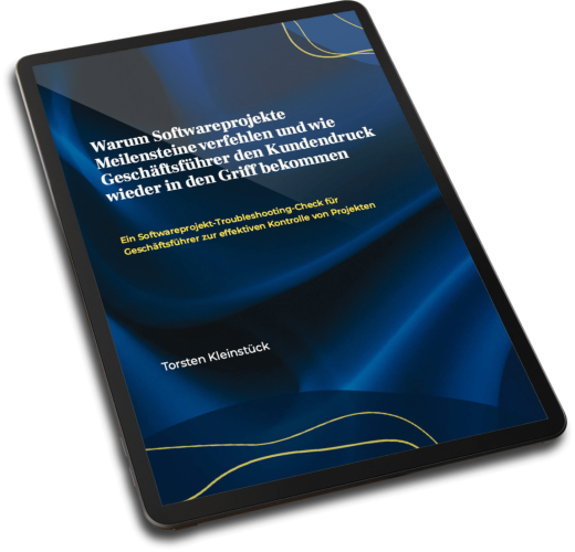 Cover Warum Softwareprojekte Meilensteine verfehlen